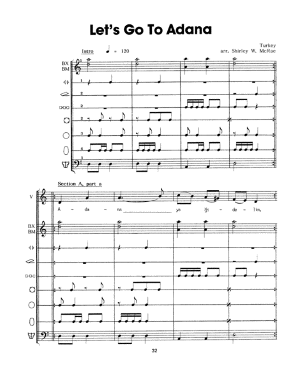 Sing 'Round the World Unison Choir scores gallery preview page 5
