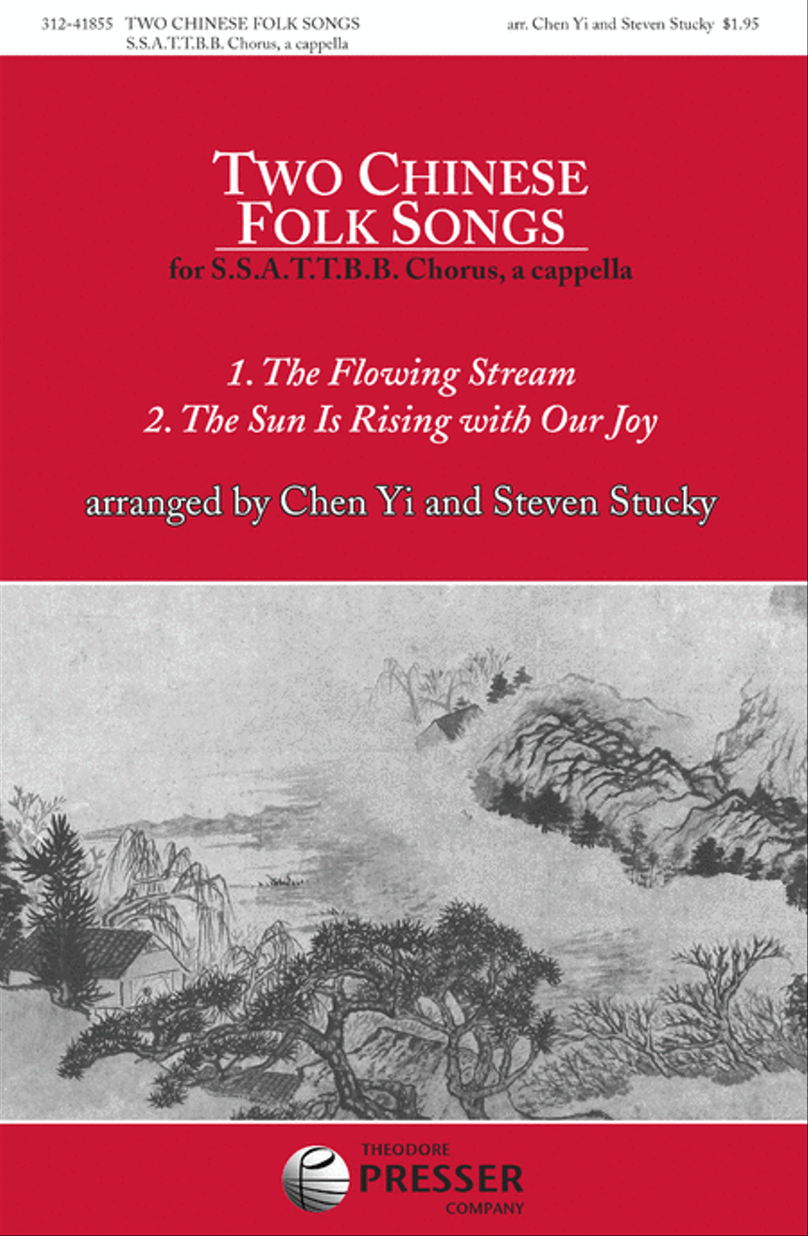 Two Chinese Folk Songs Two Chinese Folk Songs Divisi scores gallery preview page 1