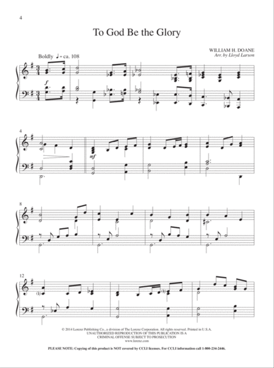 Panoramas of Praise - Book only Piano Solo scores gallery preview page 2