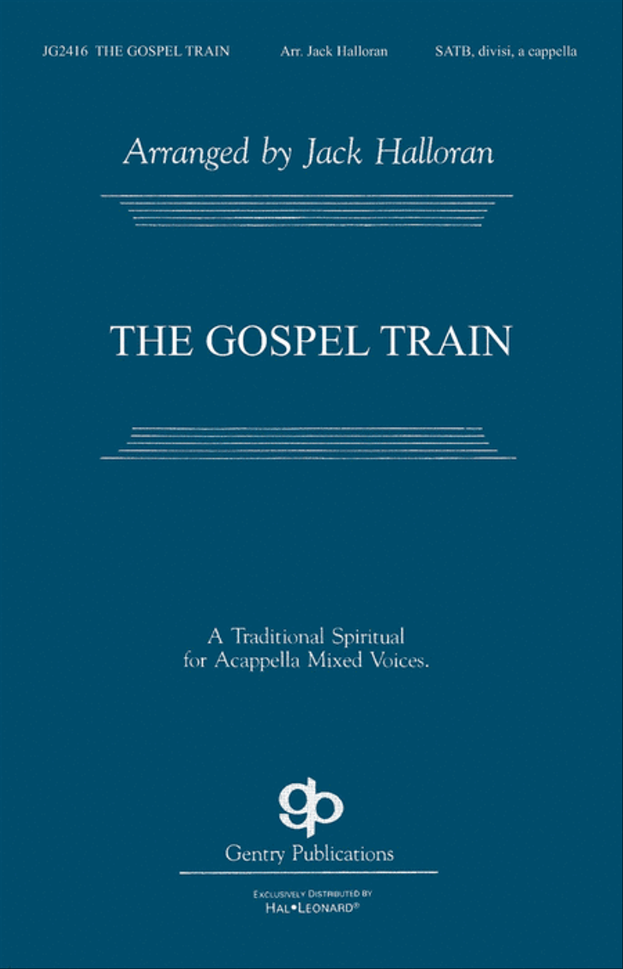 The Gospel Train SSAATTBB scores gallery preview page 1
