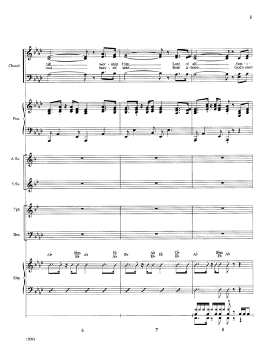Say It Loud Choir scores gallery preview page 6