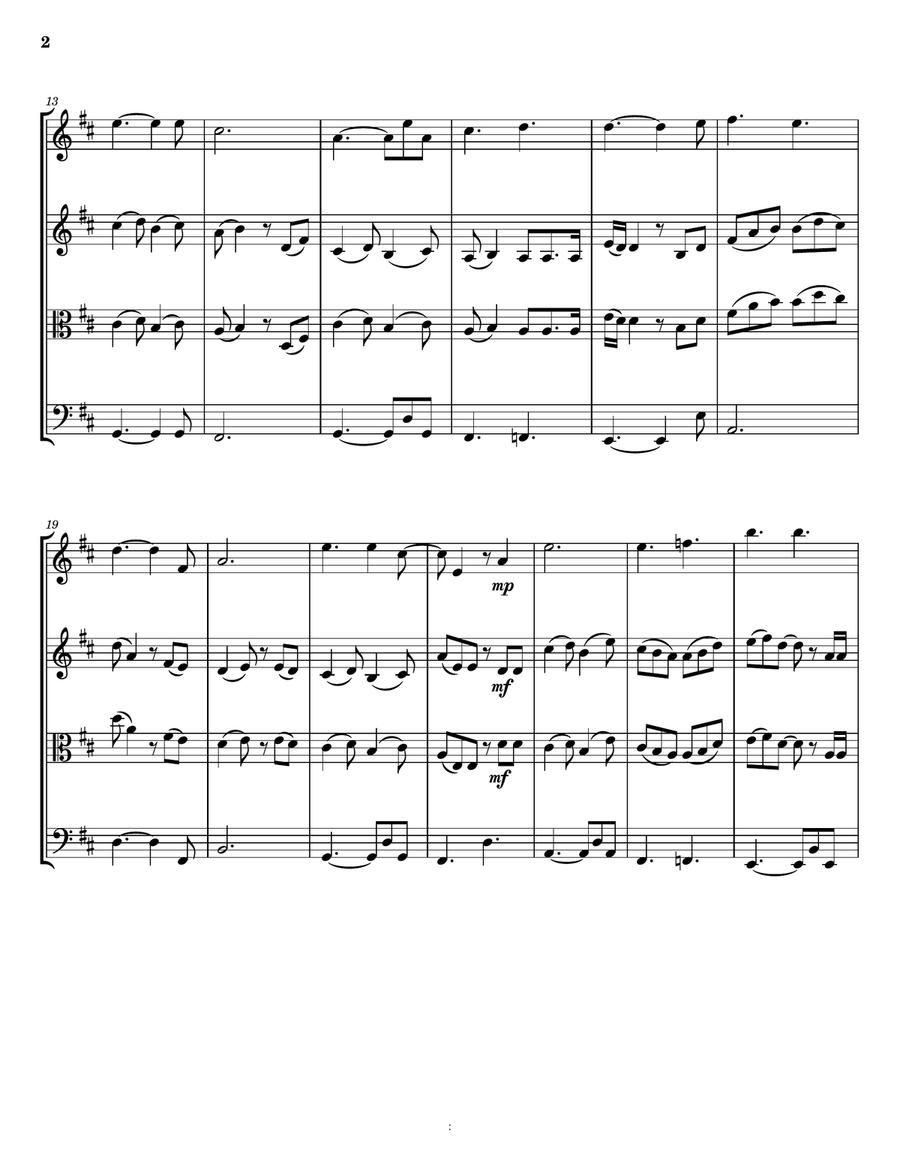 I'll Make Love To You String Trio scores gallery preview page 2
