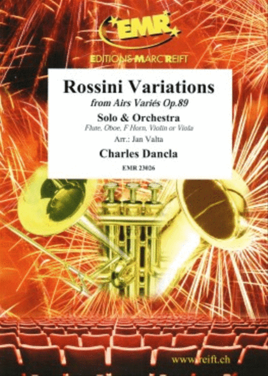 Rossini Variations Orchestra scores gallery preview page 1