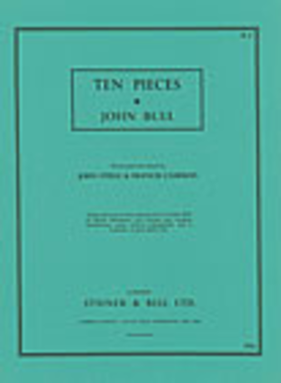 Book cover for Ten Pieces from Musica Britannica