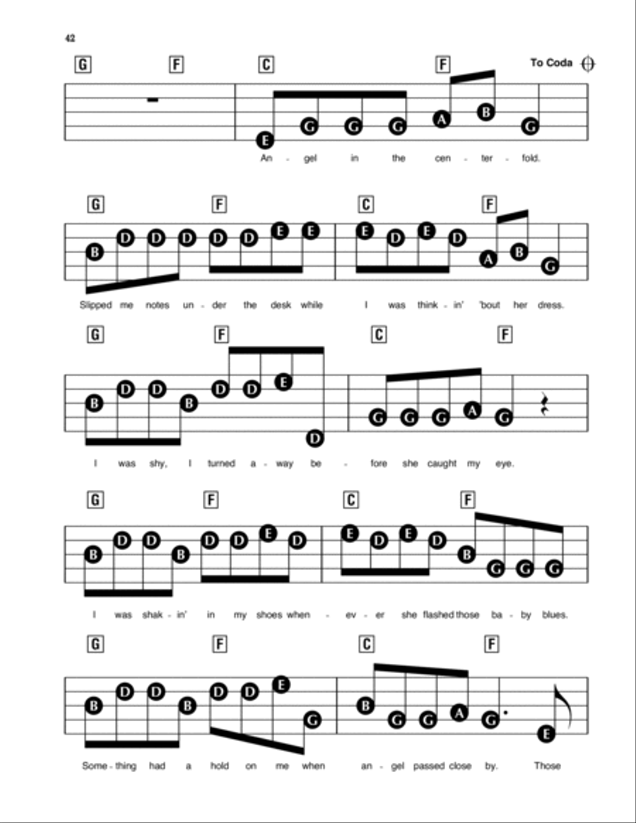 Centerfold Electronic Keyboard scores gallery preview page 3