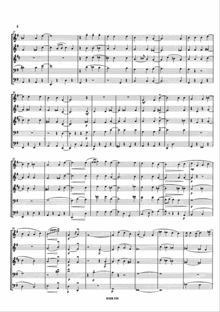 Gershwin On Broadway Brass Quintet scores gallery preview page 5
