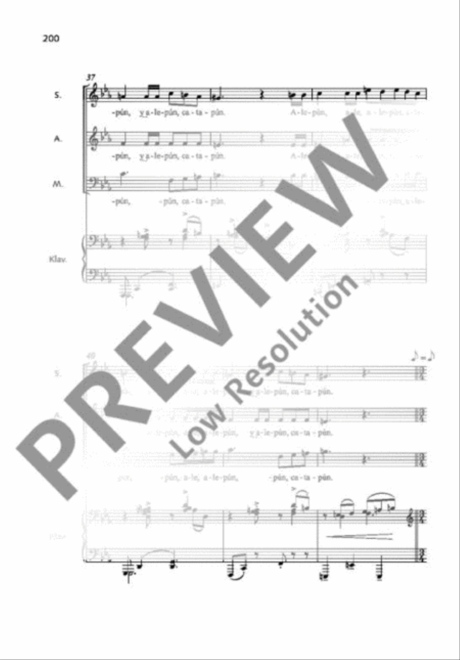 Alepún Mixed Choir scores gallery preview page 7