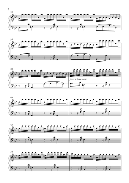 Antonio Vivaldi—The Four Seasons（summer）for piano solo