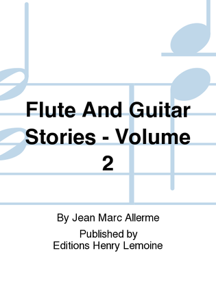 Book cover for Flute and Guitar Stories - Volume 2