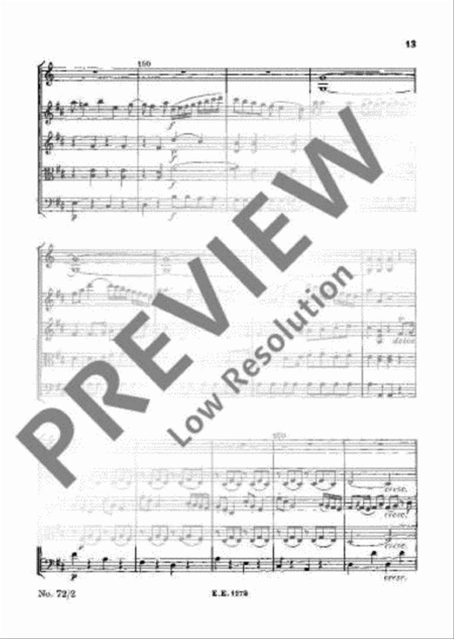 Divertimento No. 17 D major Horn scores gallery preview page 18