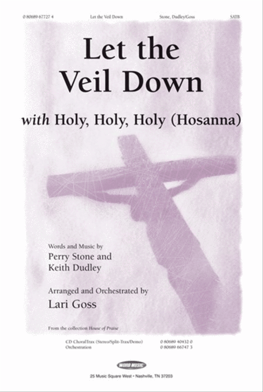 Let The Veil Down - CD ChoralTrax Choir scores gallery preview page 1