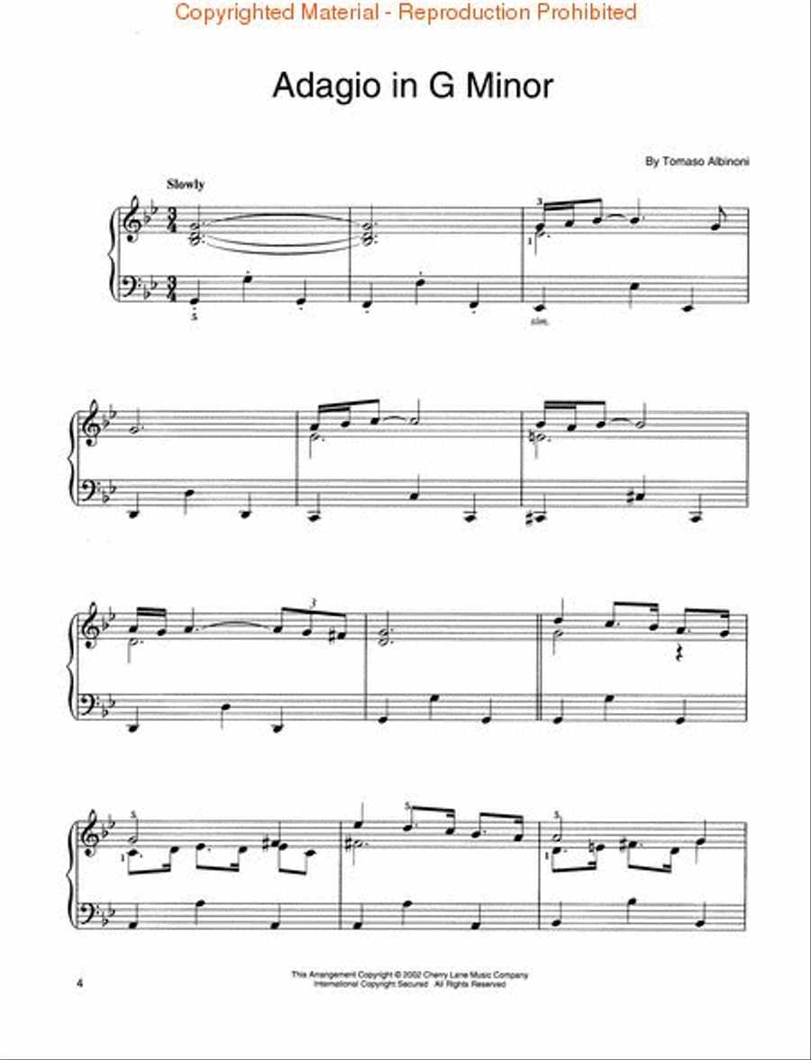 The Most Beautiful Classical Melodies Easy Piano scores gallery preview page 2