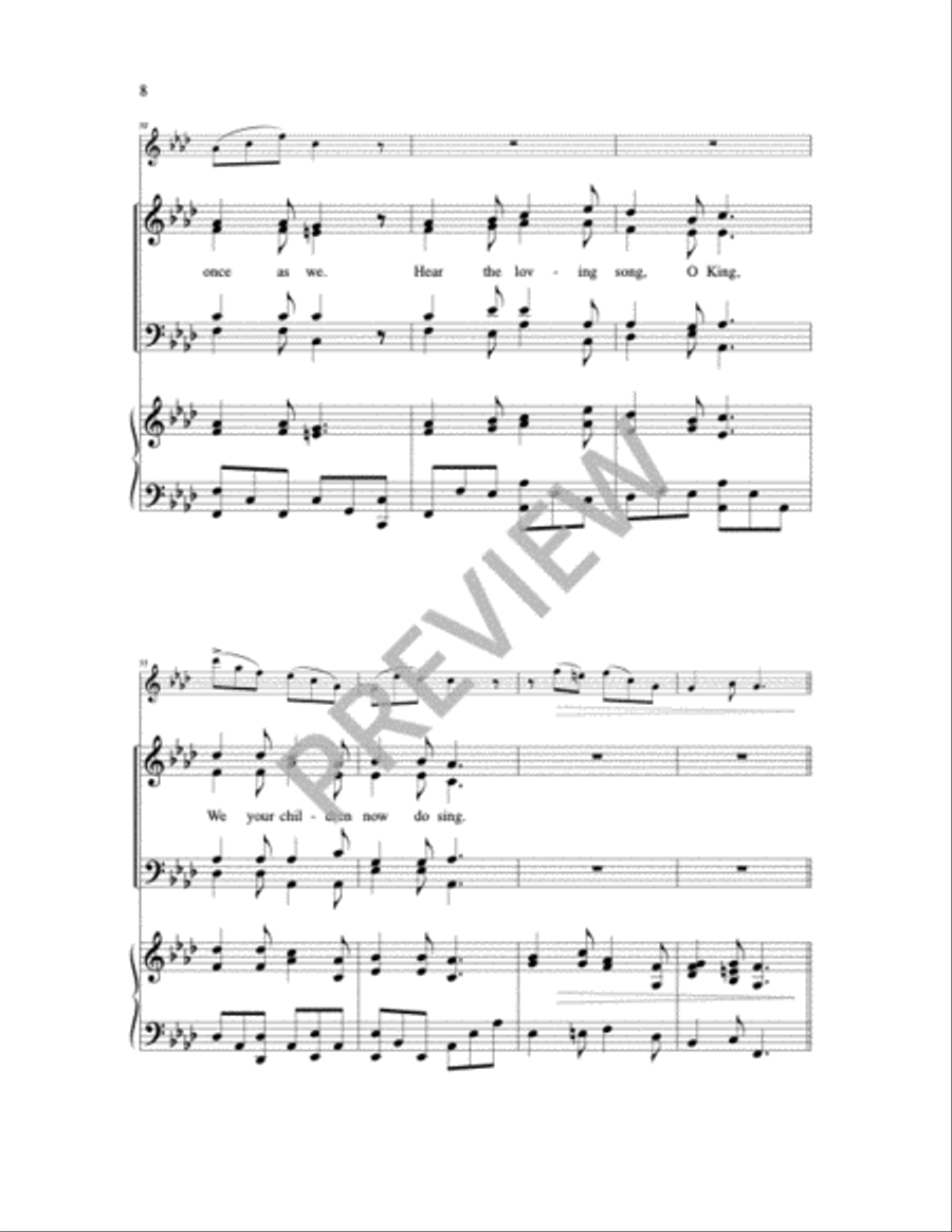 Song of the Passion 4-Part scores gallery preview page 11