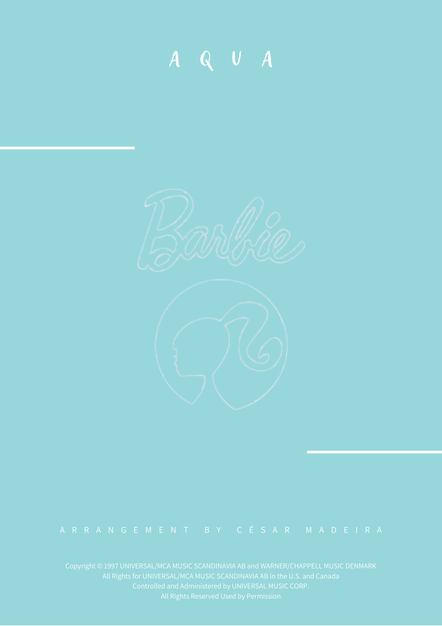 Barbie Girl Piano scores gallery preview page 2