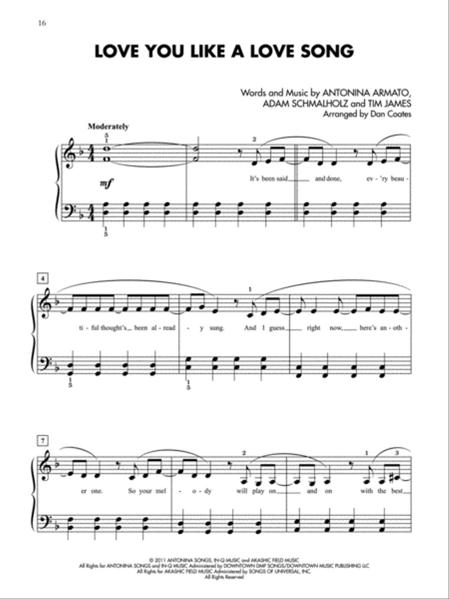 Current Hits for Teens, Book 1 Piano Solo scores gallery preview page 4