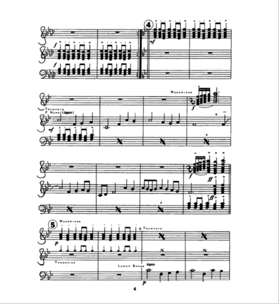 Sequence for Band Concert Band scores gallery preview page 6