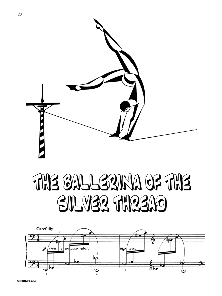 The Ballerina of the Silver Thread - Piano Solo Piano Solo scores gallery preview page 1