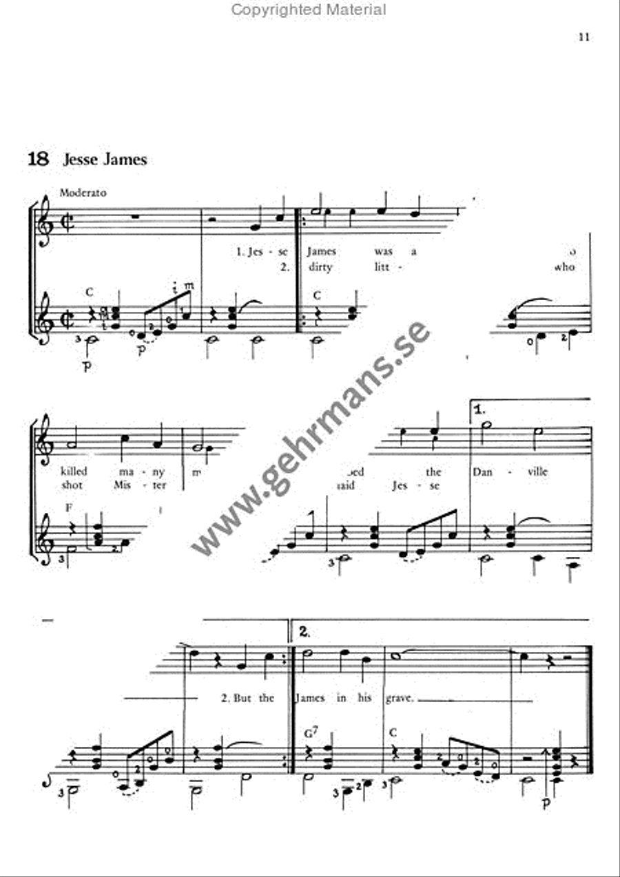 Lar dig spela gitarr 3 Guitar scores gallery preview page 7