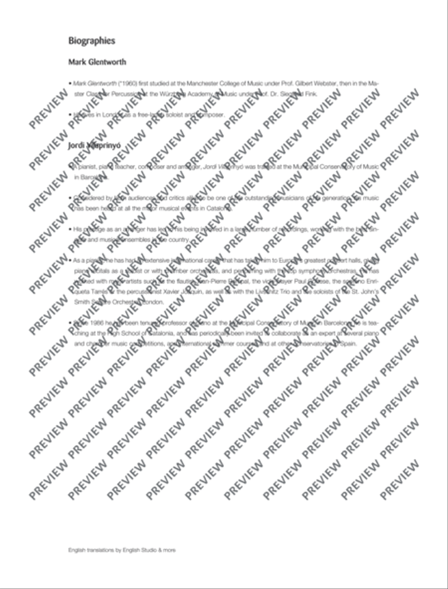 Blues for Gilbert Piano Accompaniment scores gallery preview page 11