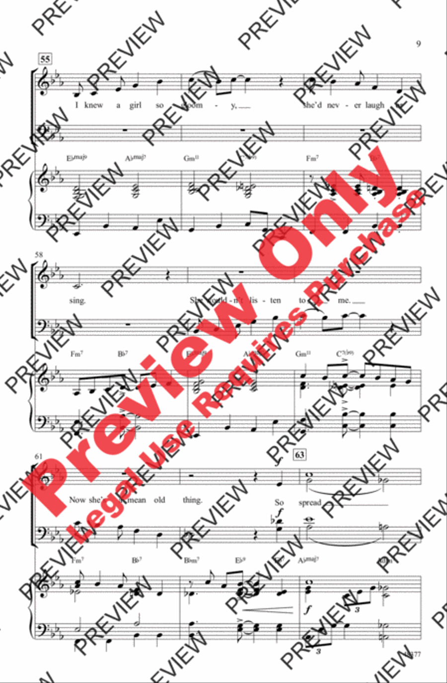 Happy Face Medley Happy Face Medley 4-Part scores gallery preview page 9