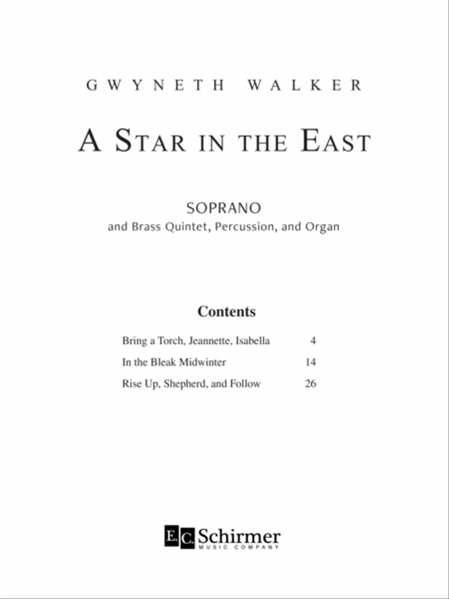 A Star in the East A Star in the East Sacred scores gallery preview page 3