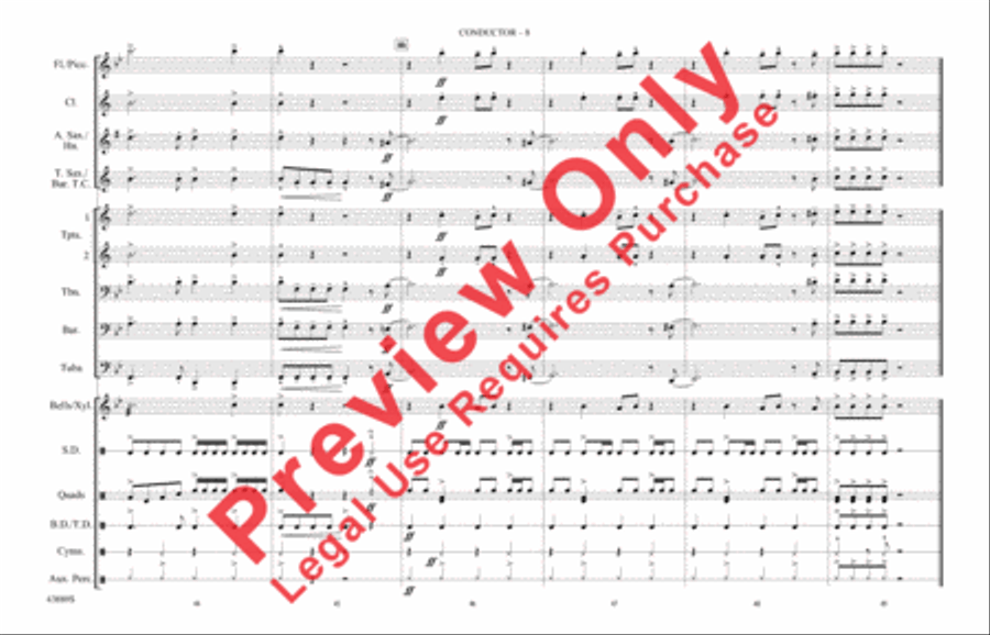 Monster Mash Monster Mash Marching Band scores gallery preview page 9
