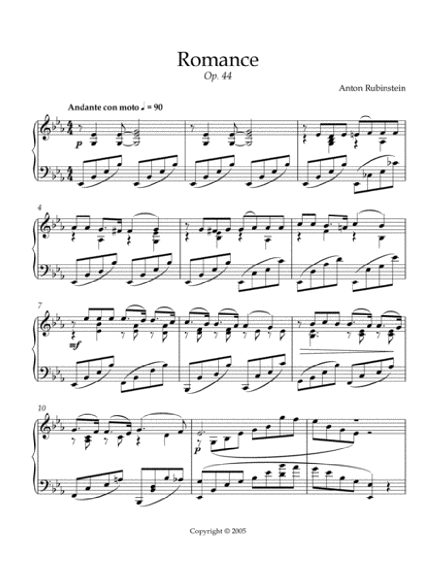 Romance Romance Piano Method scores gallery preview page 2