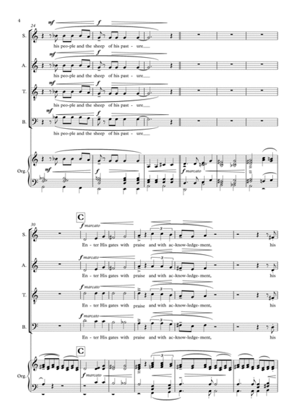 Jubilate Deo (SATB version) image number null