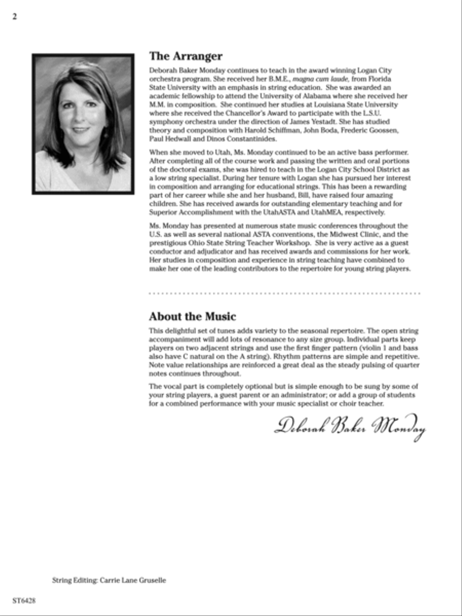 Chimes and Bells: Score Chimes and Bells: Score String Orchestra scores gallery preview page 2