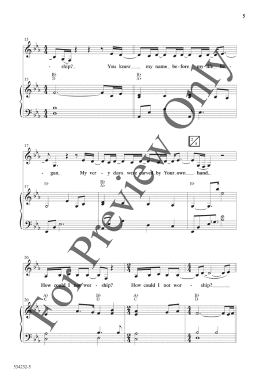 Can't Stop My Hallelujahs - Anthem Choir scores gallery preview page 4