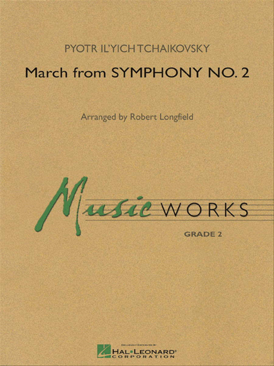 March from Symphony No. 2 Concert Band scores gallery preview page 1