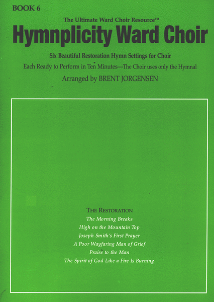 Hymnplicity Ward Choir - Book 6 by Various 4-Part - Sheet Music