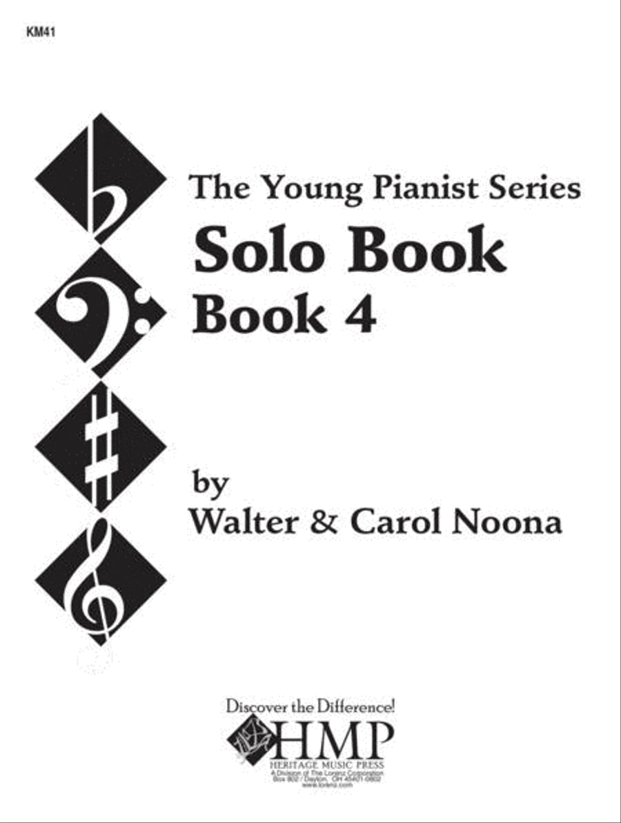 Noona Young Pianist Solo Book 4 Piano Method scores gallery preview page 1