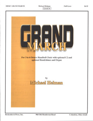 Book cover for Grand March