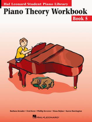 Book cover for Piano Theory Workbook – Book 5