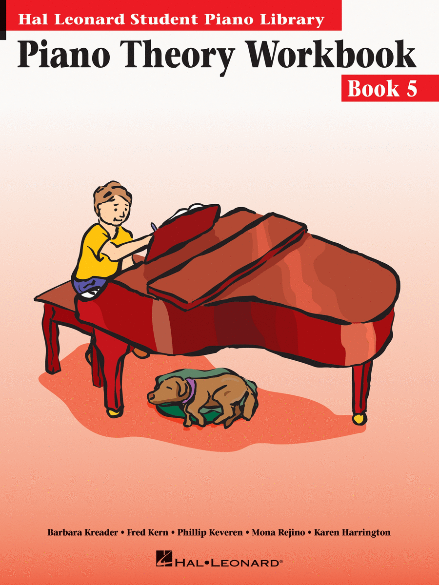 Book cover for Piano Theory Workbook – Book 5