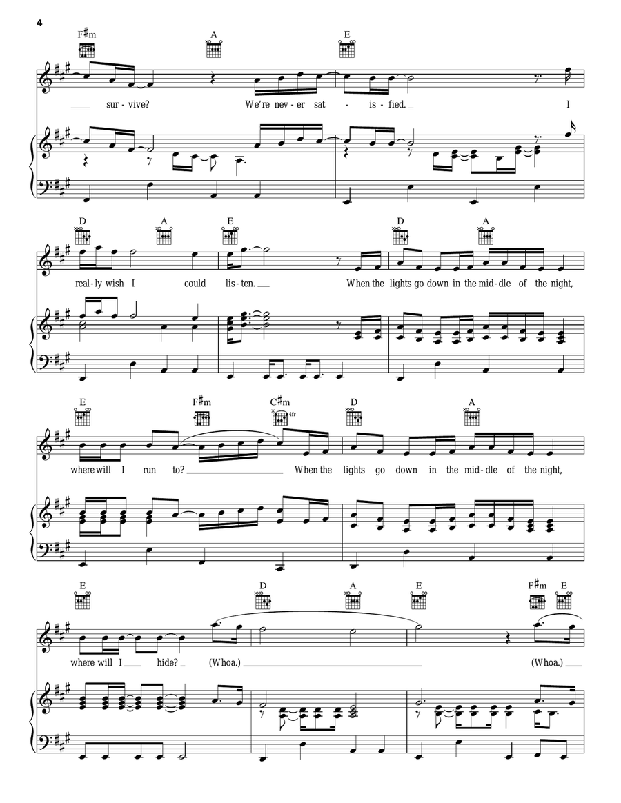 On My Way Home A Cappella scores gallery preview page 4