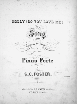 Book cover for Molly! Do You Love Me? Song