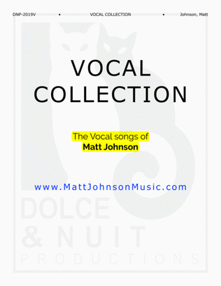 Vocal COLLECTION-The Vocal songs of Matt Johnson