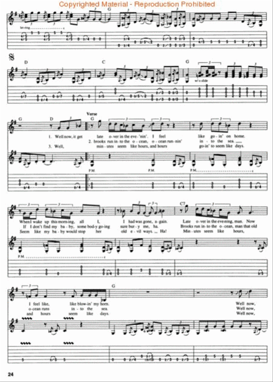 Deep Blues Deep Blues Electric Guitar scores gallery preview page 3