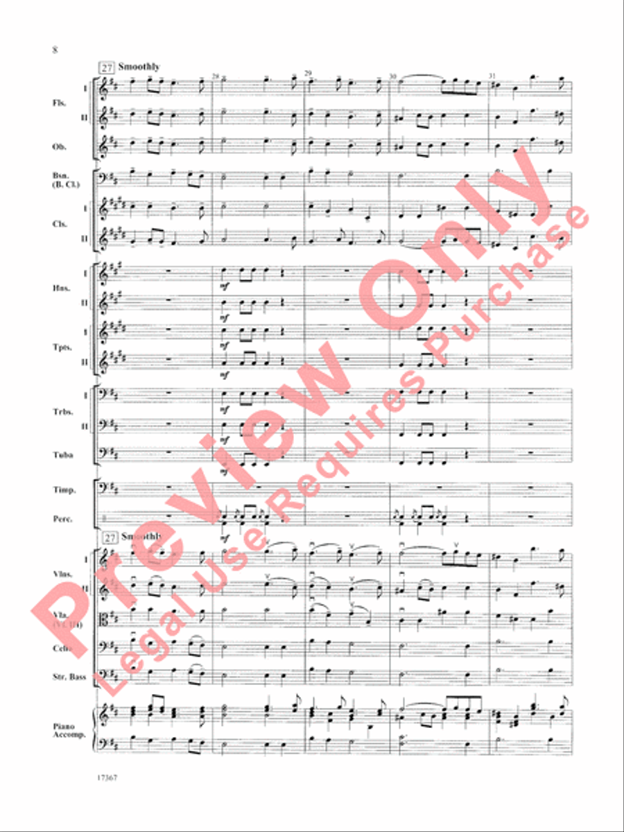 March Prelude Full Orchestra scores gallery preview page 9