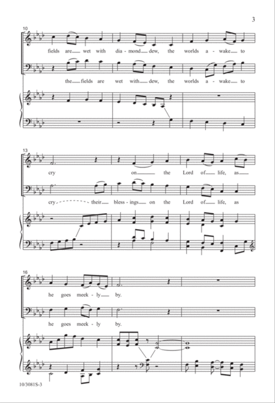 Awake, Awake to Love and Work 2-Part scores gallery preview page 3