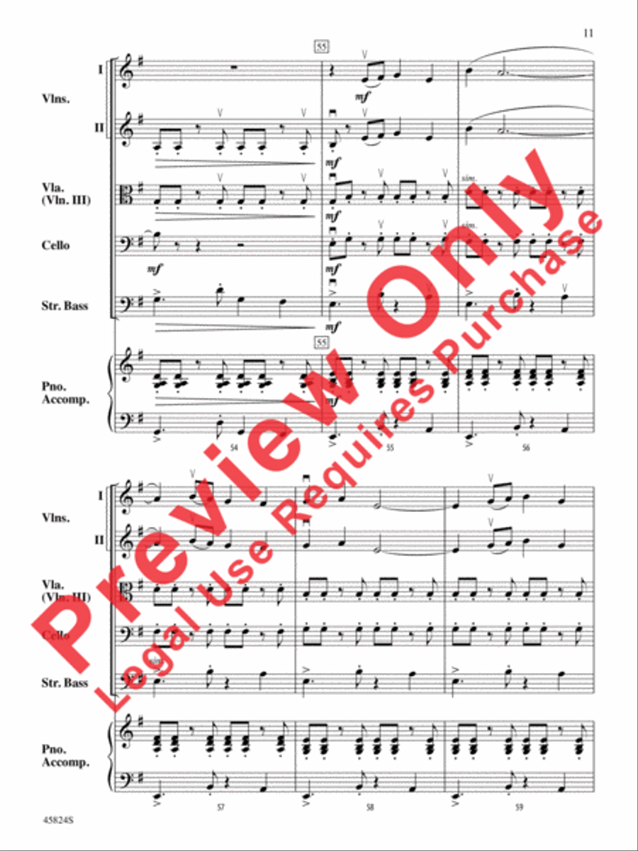 Take Flight Take Flight String Orchestra scores gallery preview page 11
