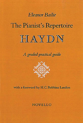 Book cover for The Pianist's Repertoire: Haydn Book