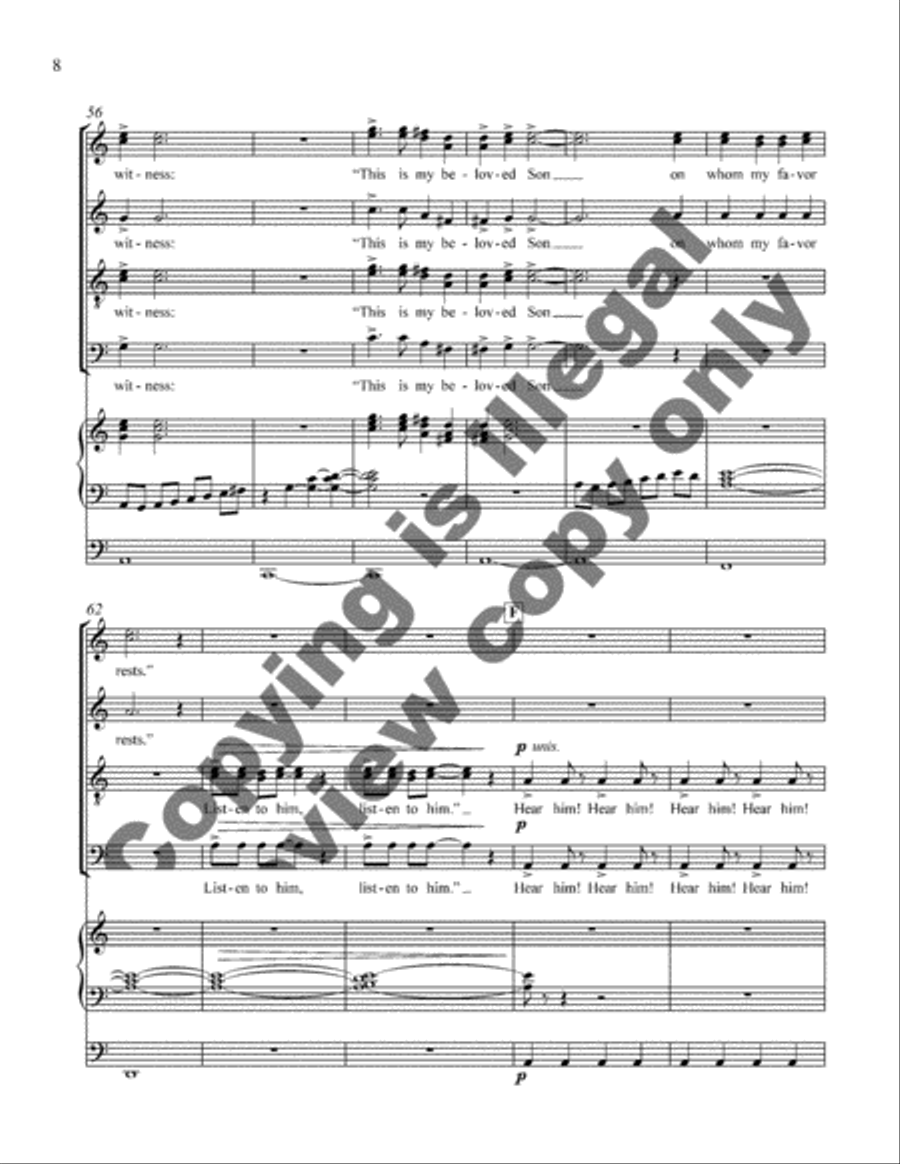Dazzling as the Sun Dazzling as the Sun 4-Part scores gallery preview page 8