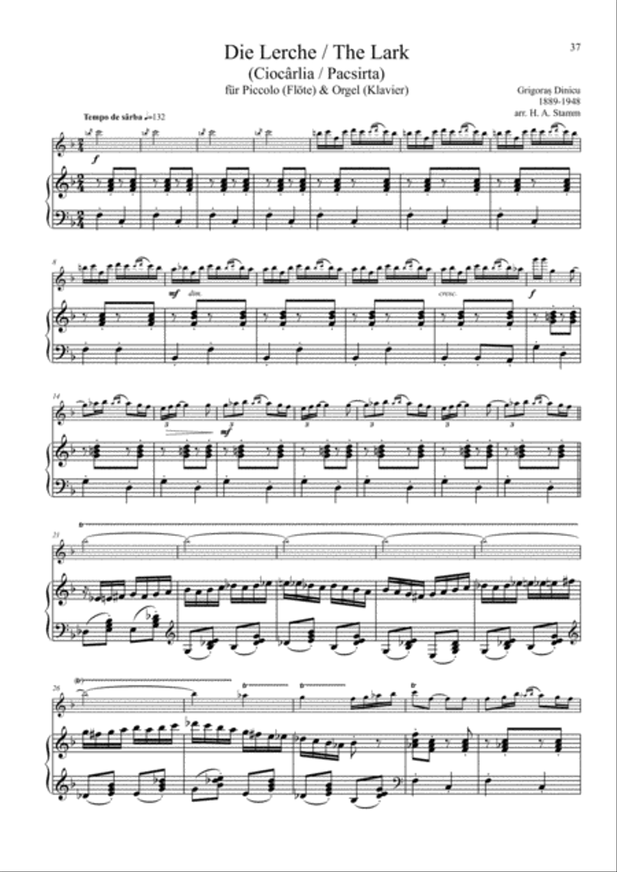 Organ Sound and Flute Magic Vol. II for flute & organ Woodwind Duet scores gallery preview page 6