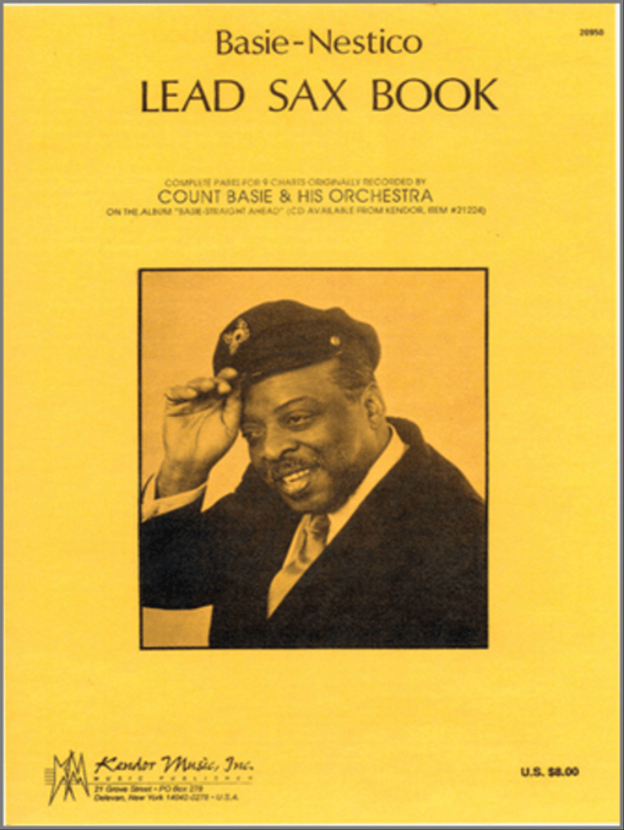 Basie-Sammy Nestico Lead Sax Book Alto Saxophone scores gallery preview page 1
