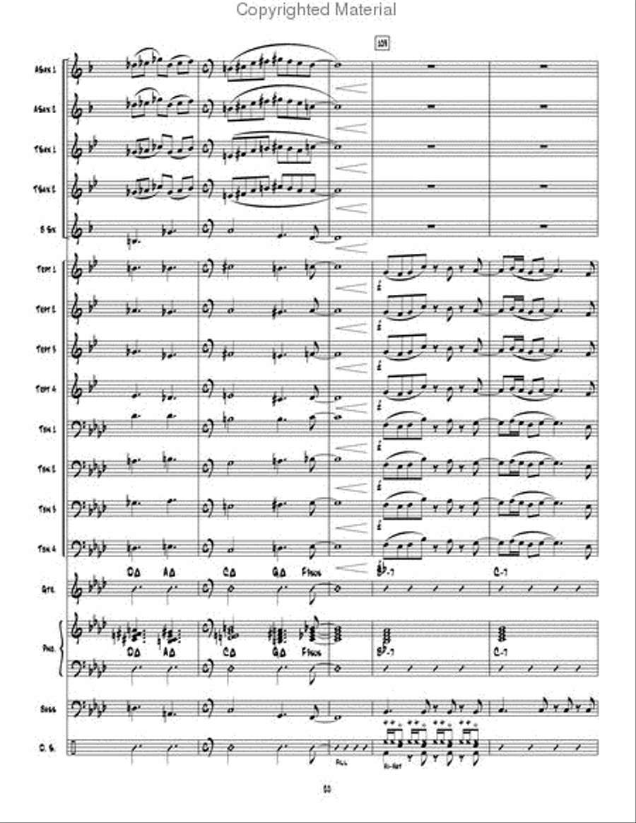 Captiva Island Jazz Ensemble scores gallery preview page 21