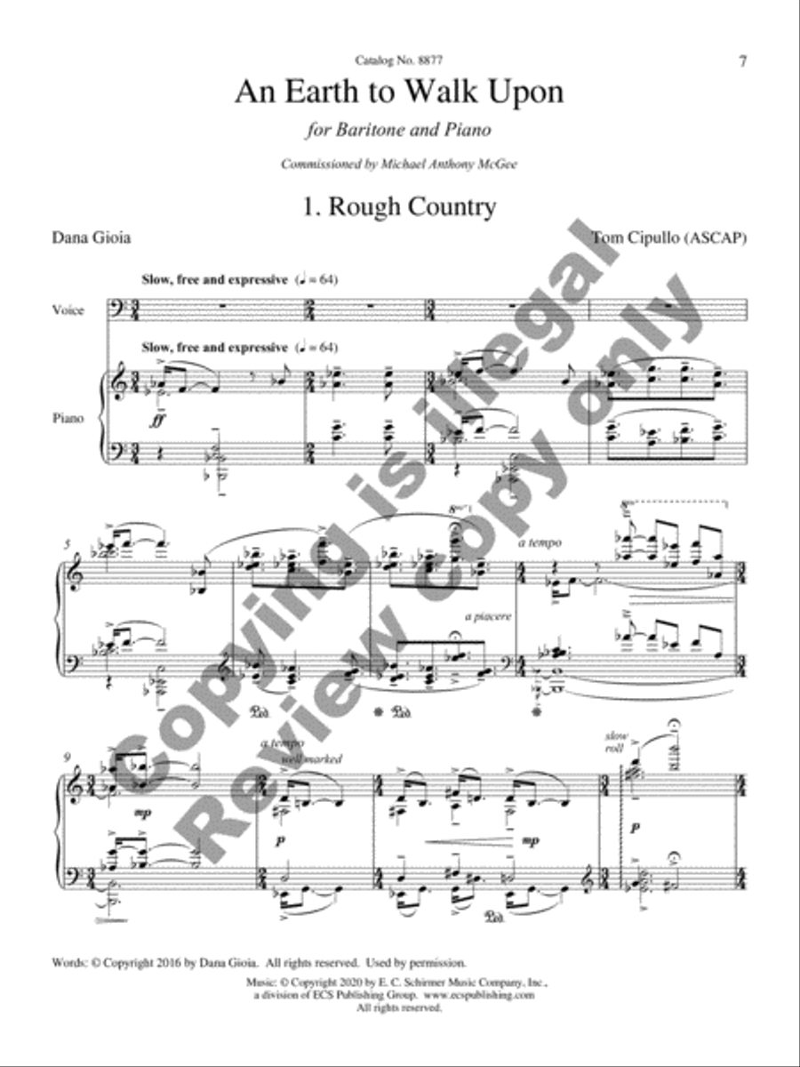 Songs for Baritone, Volume 2 Baritone Voice scores gallery preview page 7