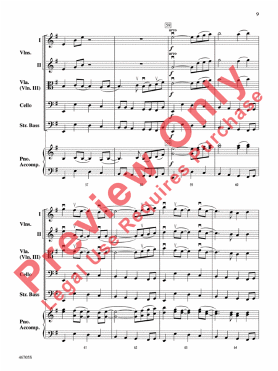 Sparks String Orchestra scores gallery preview page 10